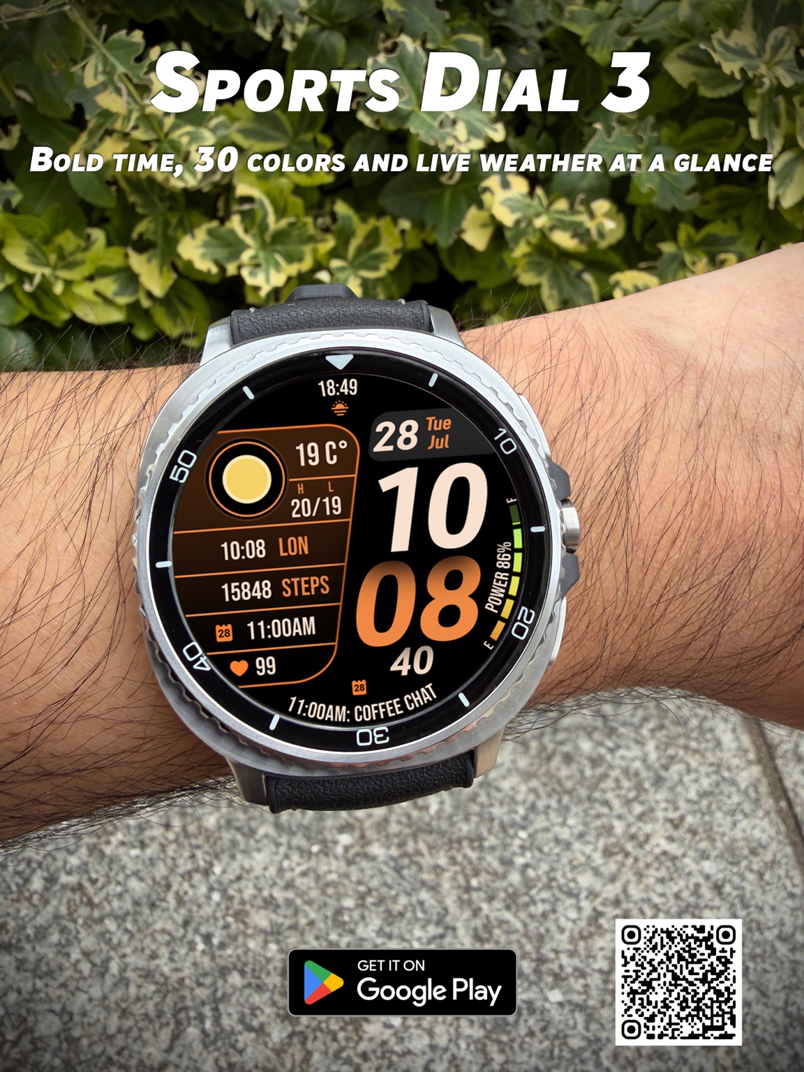 Sports Dial 3 watch face